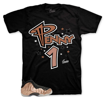 Shirt To Match Foamposite Metallic Copper Foams Big One Tee