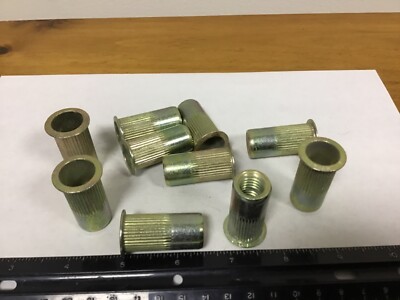 New Qty (10) Atlas AELS-813-500, ''Spin Tite'' Threaded Fasteners,  1/2-13 Threads