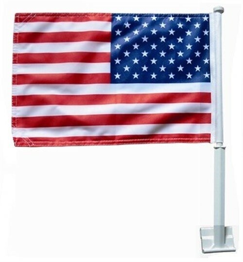 Annin Flagmakers US-Autofensterflagge – 27,9 X 45,7 Cm, Hergestellt In USA, Wetterfest, Mit Halterung