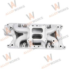 4 Barrel Air Gap Satin For Ford Windsor 289 302 Intake Manifold Dual Plane 54026 4 Barrel Air Gap Satin For Ford Windsor 289 302 Intake Manifold Dual Plane 54026
