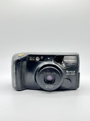 Fuji Discovery 1000 Zoom Date Panorama 35 - 80mm Point & Shoot TESTED ✅✅ - Picture 2 of 7