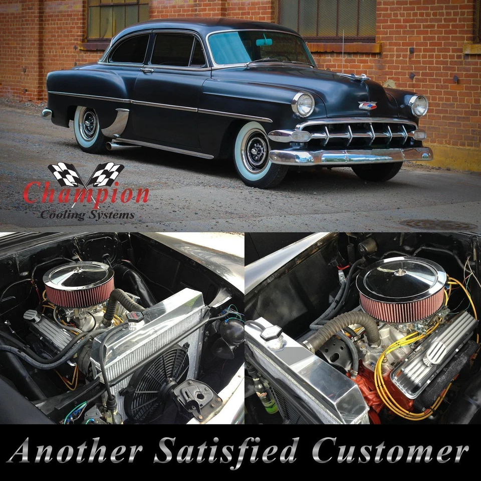 Chevrolet Stileline 1949 1950 1951 1952 especial/de lujo V8 intercambiable 3 filas radiador RS Foto 3 de 4