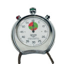 Heuer Leonidas Track Master Stopwatch 1980 Vintage Manual Wind Timer pocketwatch