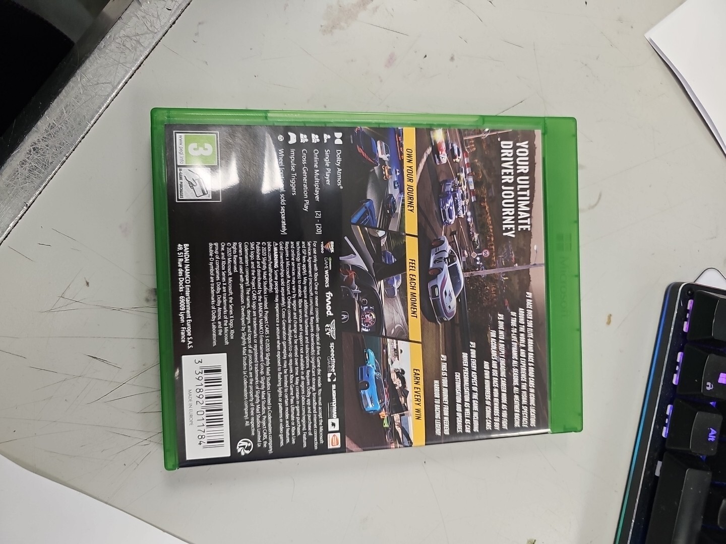 Project Cars 3 Video Game (Xbox One, 2020) 3391892011784 eBay