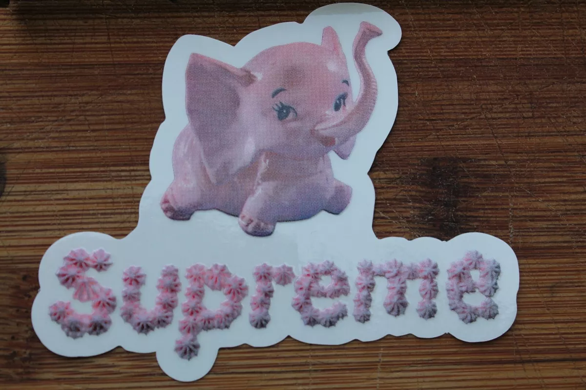 Supreme pink hotsell elephant tee