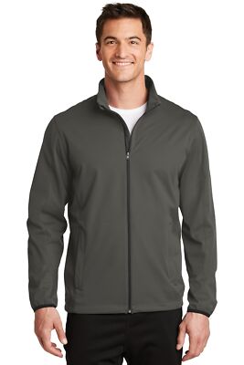 Port Authority Mens Long Sleeve Active Soft Shell Jacket J717
