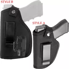 Tactical Concealed Carry IWB OWB Gun Holster Fits Handgun with Laser or Light US