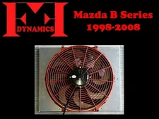 FF DYNAMICS EXTREME ELECTRONIC COOLING FAN SYSTEM: MAZDA B SERIES 1998-2008