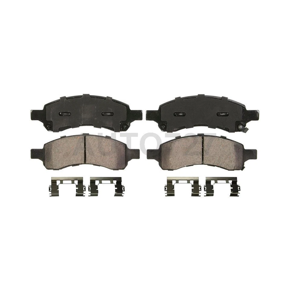 Juego de 2 pastillas de freno de disco delanteras traseras Wagner para Isuzu Ascender 2006 2007 2008 Foto 3 de 4