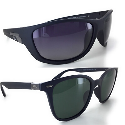 H.I.S SONNENBRILLE NEW, BLACK/CHROM LOOK 100% UV400 POLARIZED SUNGLASSES BRILLEN