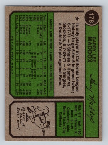 1974 Topps Baseball Cards #1-200 IN PERFETTE CONDIZIONI Scegli le carte - Foto 109 di 117