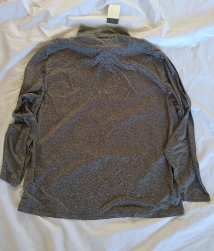 Ouray Men's Gonzaga Bulldogs Long Sleeve Half-zip Athletic Heather Gray Size S - Picture 8 of 12