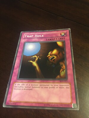 yugioh trap hole deck Yu-Gi-Oh! - Traptrix Nightmare - SDPL-EN033 - Common - 1st Edition destroy the monster. Network Trap Hole - Yu-Gi-Oh!