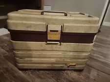 Plano 758 Tackle Box 4 Drawer Storage Made in the USA RARE