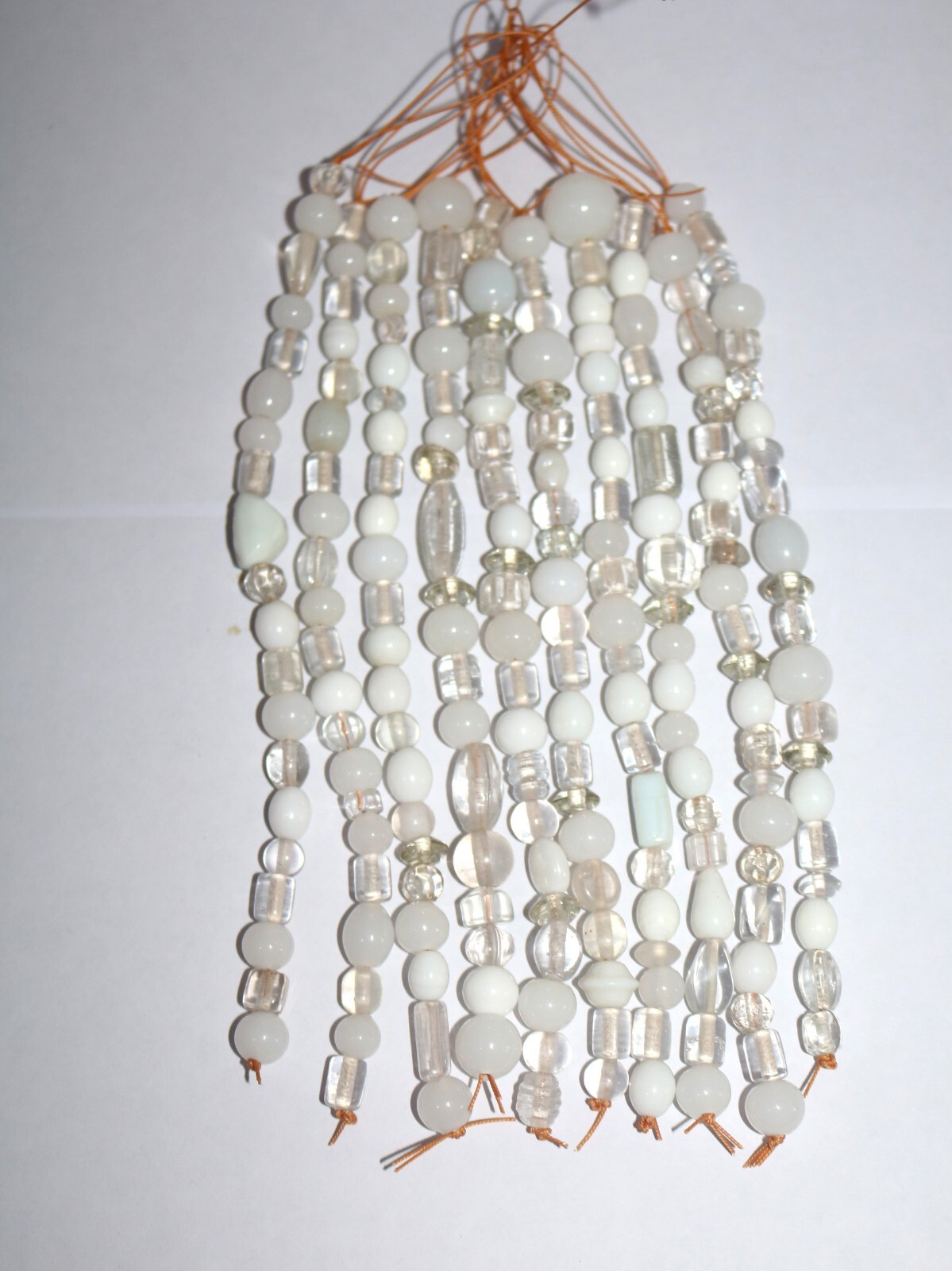 как выглядит 10 Strands Lamp work Glass Beads for Jewelry designing decoration craft works. фото