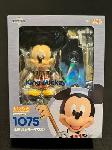 *NEW* Kingdom Hearts II 2 KH2 Nendoroid 1075 King Mickey Mouse, Kingdom Key D
