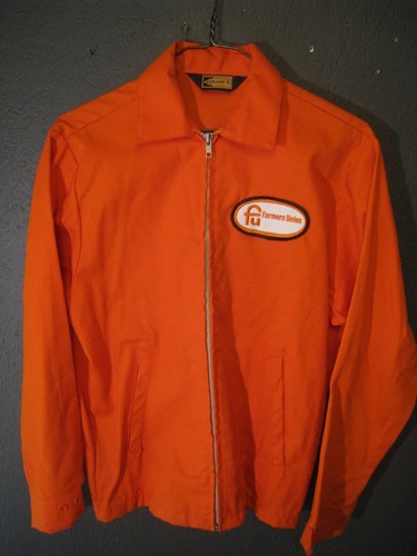 Nice Nos.Vintage K-Brand FU Farmers Union Men's Size Small Jacket - Picture 3 of 22