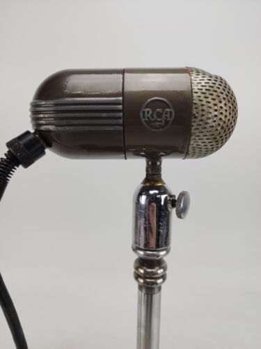 Micrófono de presión RCA 88-A de colección probado funcionando 88A años 40 como está - Imagen 3 de 16