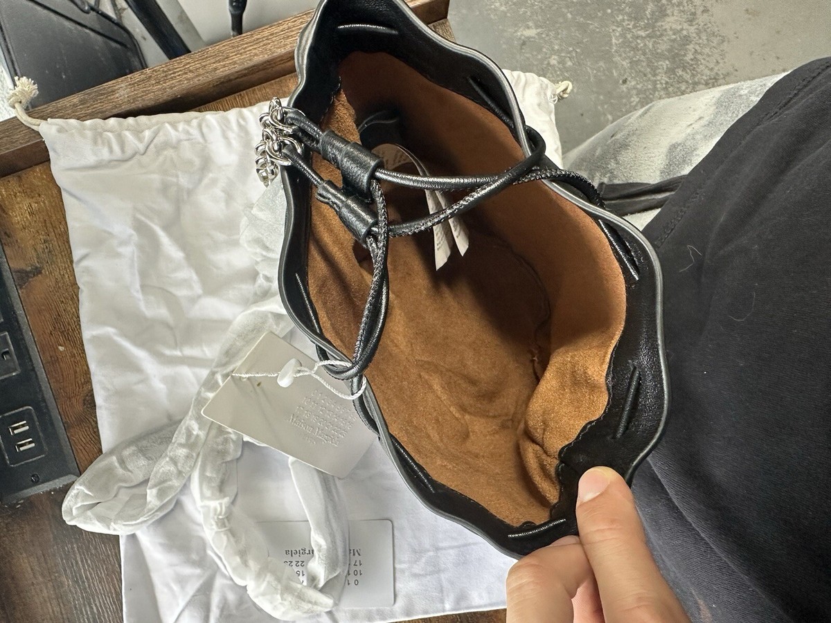 Masion Margiela Tabi Bucket Micro Bag - Black | eBay
