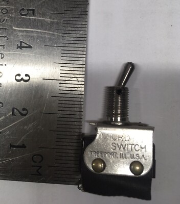 Mini Schalter Micro switch Honeywell Toggle Switch 6 AT 56-T2 Flugzeugschalter