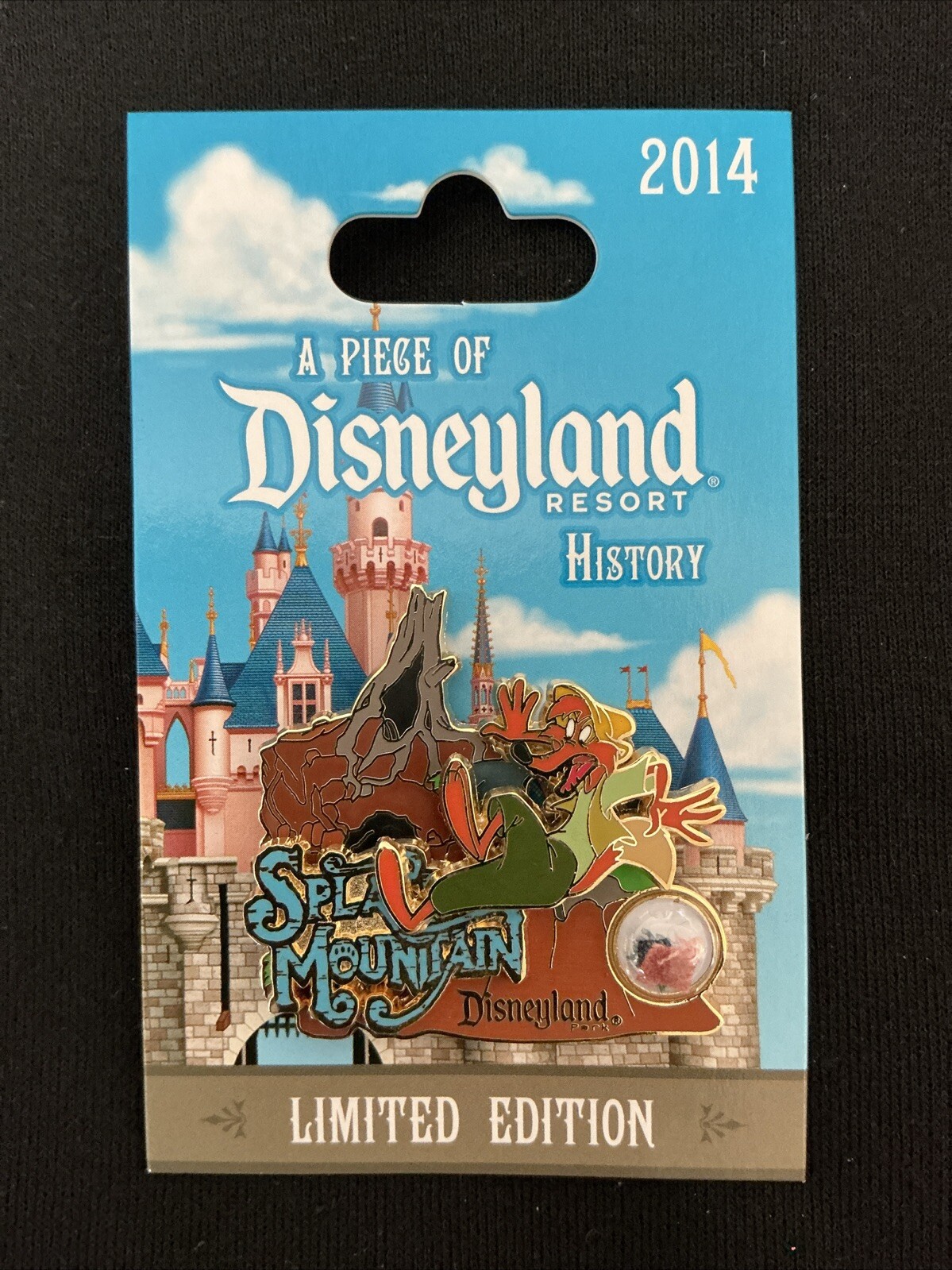 Disney DLR Splash Mountain Brer Fox 2014 Piece of History LE Pin 99705