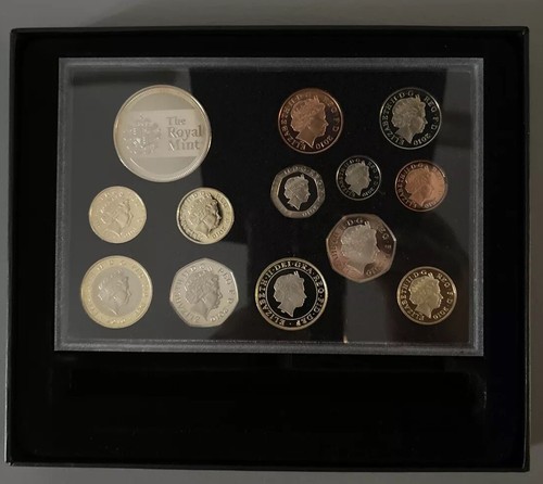 2010 The Royal Mint Regno Unito Regno Unito Dodici 12 monete proof set collezione - Foto 6 di 13