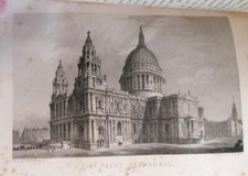 CHURCHES OF LONDON by GODWIN BRITTON  43 plts LE KEUX  2 VOLS ARCHITECTURAL 1839