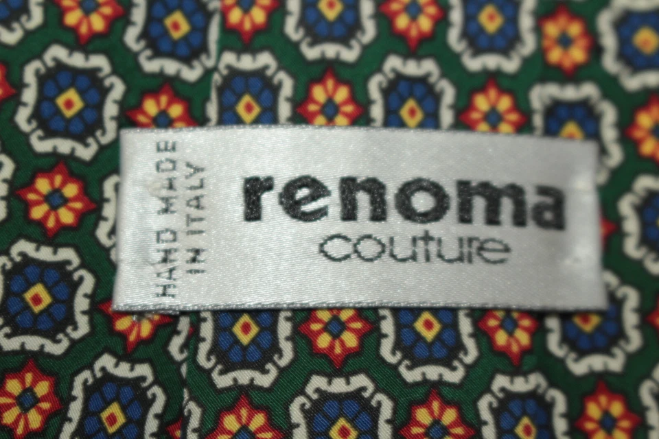 Corbata de seda RENOMA Made in Italy F66557 Foto 4 de 4