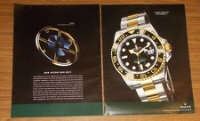 Seltene Werbung vintage ROLEX Oyster Perpetual GMT-Master II Uhr 2007