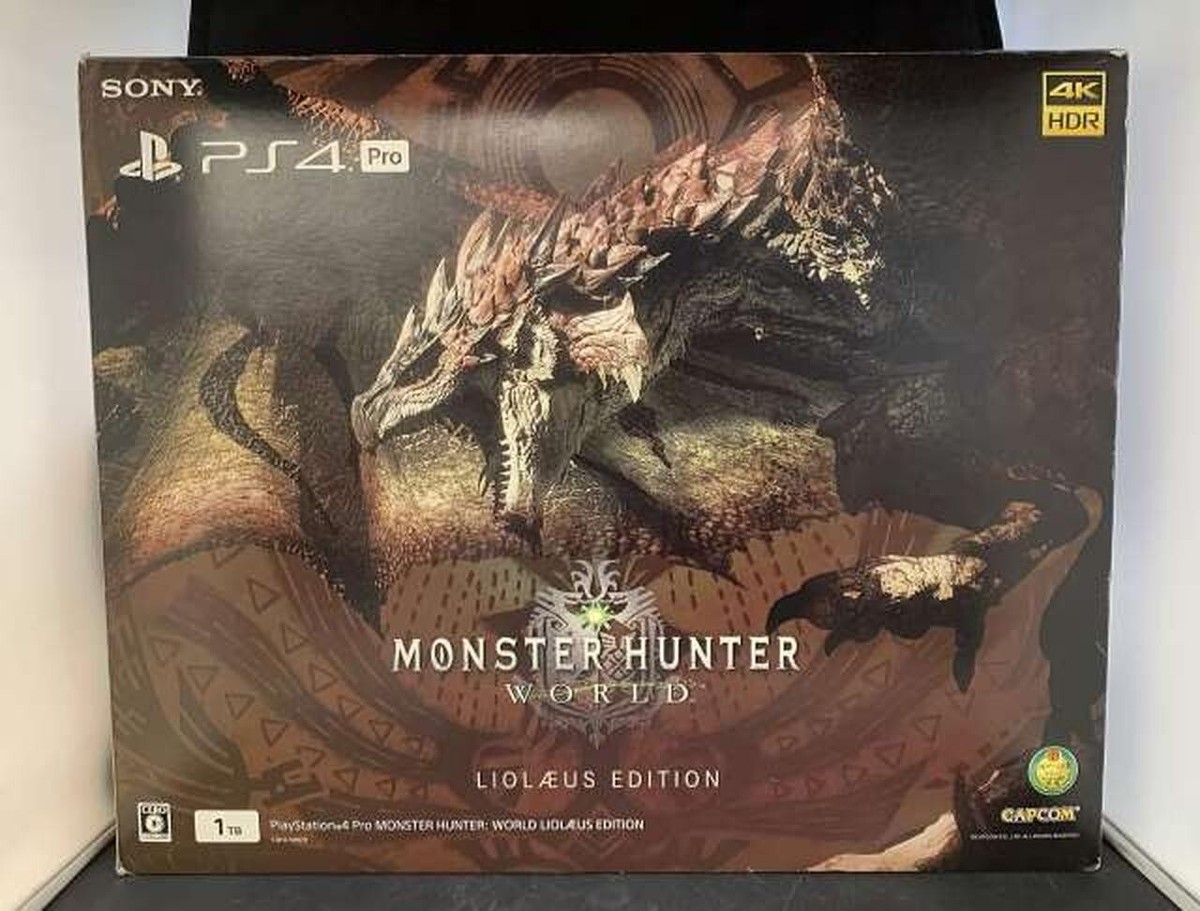 Sony PlayStation 4 Pro PS4 Console System MONSTER HUNTER Sony PlayStation 4 Pro PS4 Console System MONSTER HUNTER