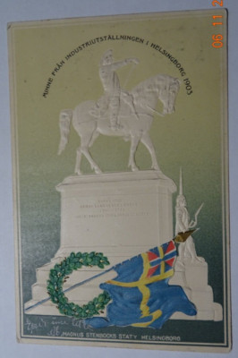 Helsingborg 1903 Schweden Denkmal  U65