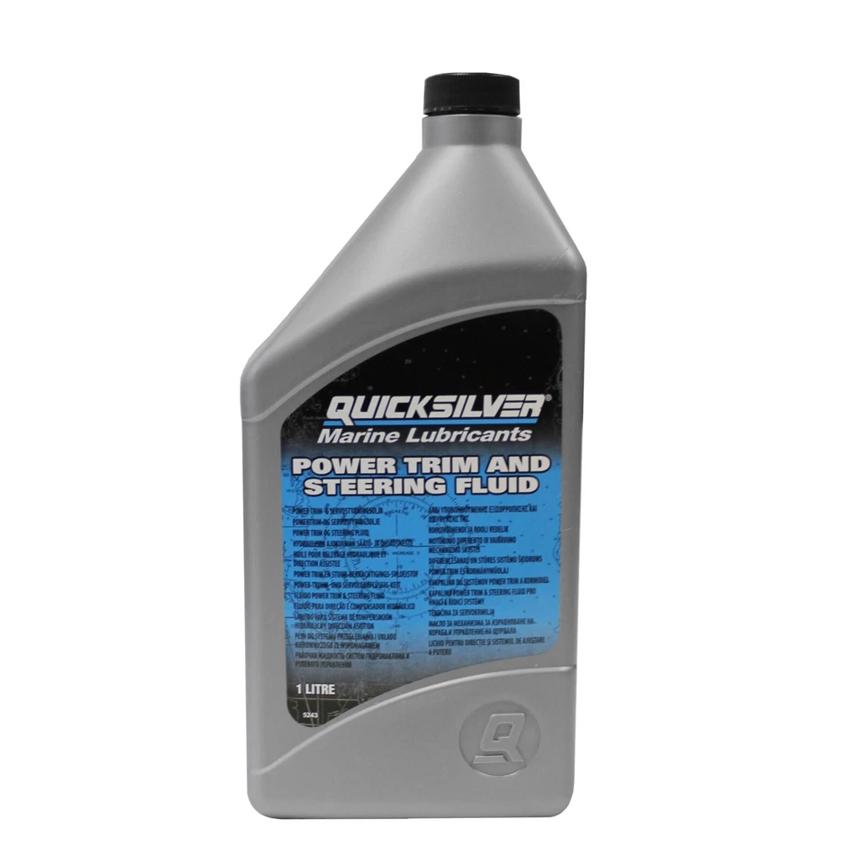 1L Mercury Quicksilver Power Trimm Steering Fluid Öl 92-858075QB1 Hydrauliköl