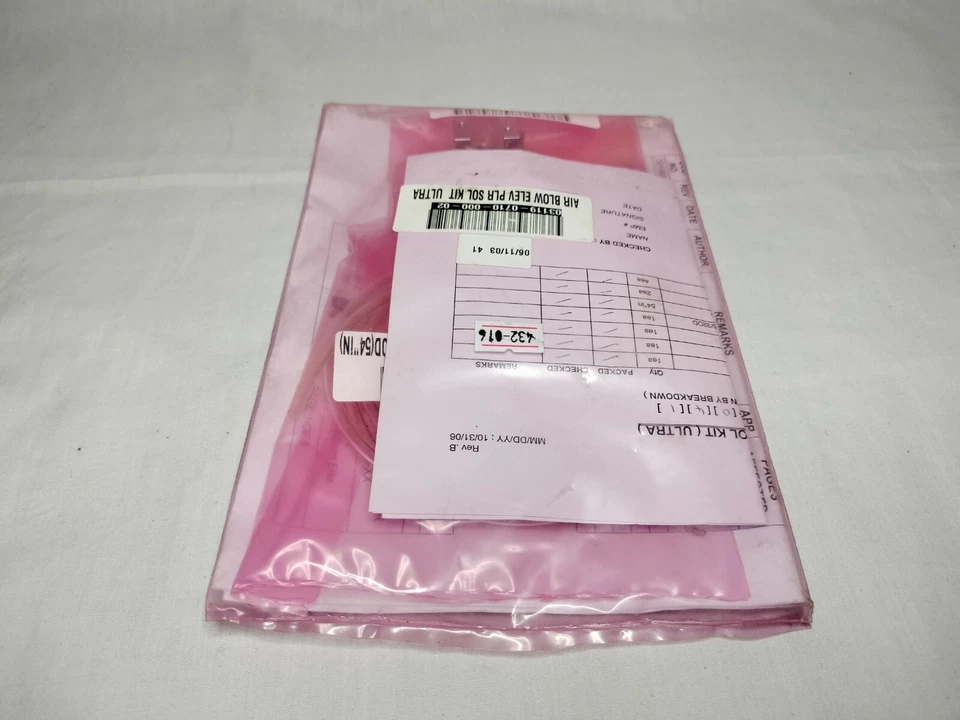 K&S Kulicke & Soffa 03-119-0710-000-02 AIR BLOW ELEV PLR SOL KIT ULTRA - Image 4 of 4