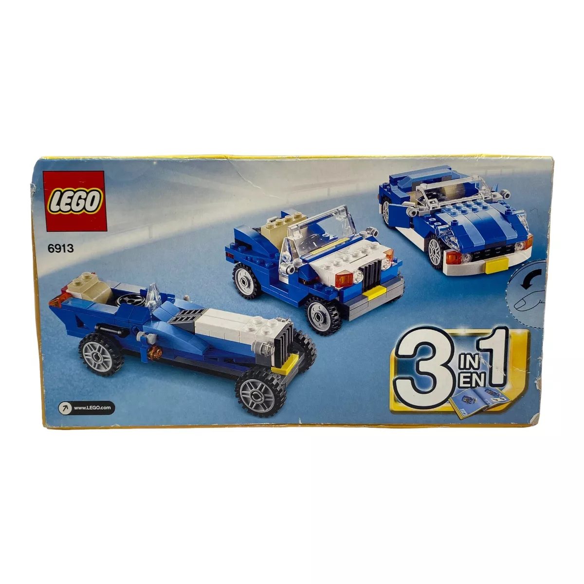 Lego creator 3 in 1 blue car sale