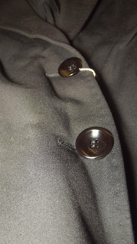 Max Mara Blazer Giacca Da Donna Nero Taglia 40 Sfiancata 2 Bottoni Per Completo - Foto 10 di 16