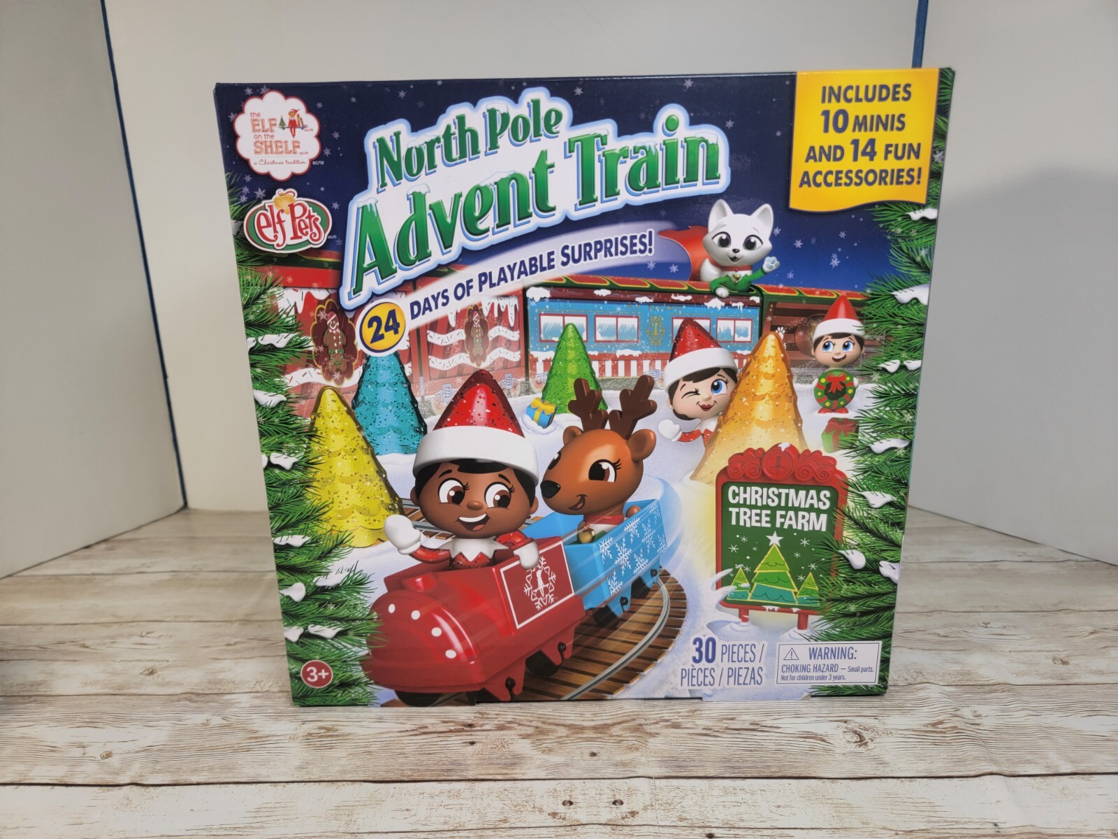 The Elf on the Shelf North Pole Advent Train Advent Calendar Pets New  Sealed 814854013808 | eBay