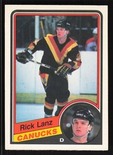 1984-85 O-Pee-Chee #321 Rick Lanz Card TCCCX