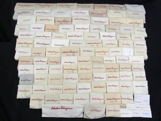 Ferragamo Dust Bags Dust Cover Set Lot 100pcs Bulk Sale Auth DB5090