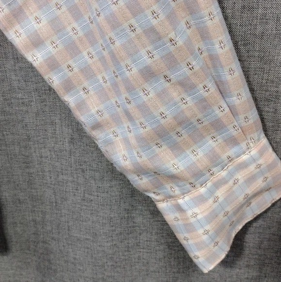 Camisa Western Vintage Levis Perla Botón a Presión Para Mujer L Rosa Vaquera Rodeo Años 70 Foto 3 de 4