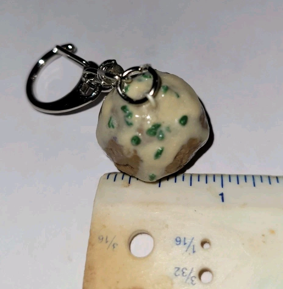 Llavero sueco albóndigas Gravy accesorio con clip para albóndigas Foto 2 de 4