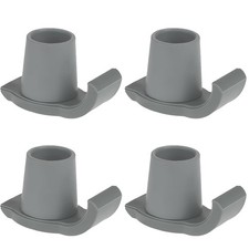 Walker Glide Skis, 4 Pcs Universal Fit Walker ski Glides,Easy to Use Rubber Walk