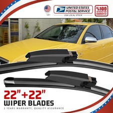 22"+22"All Season Front Windshield Wiper Blades for Audi S4 RS4 A6 A4 A6 Quattro