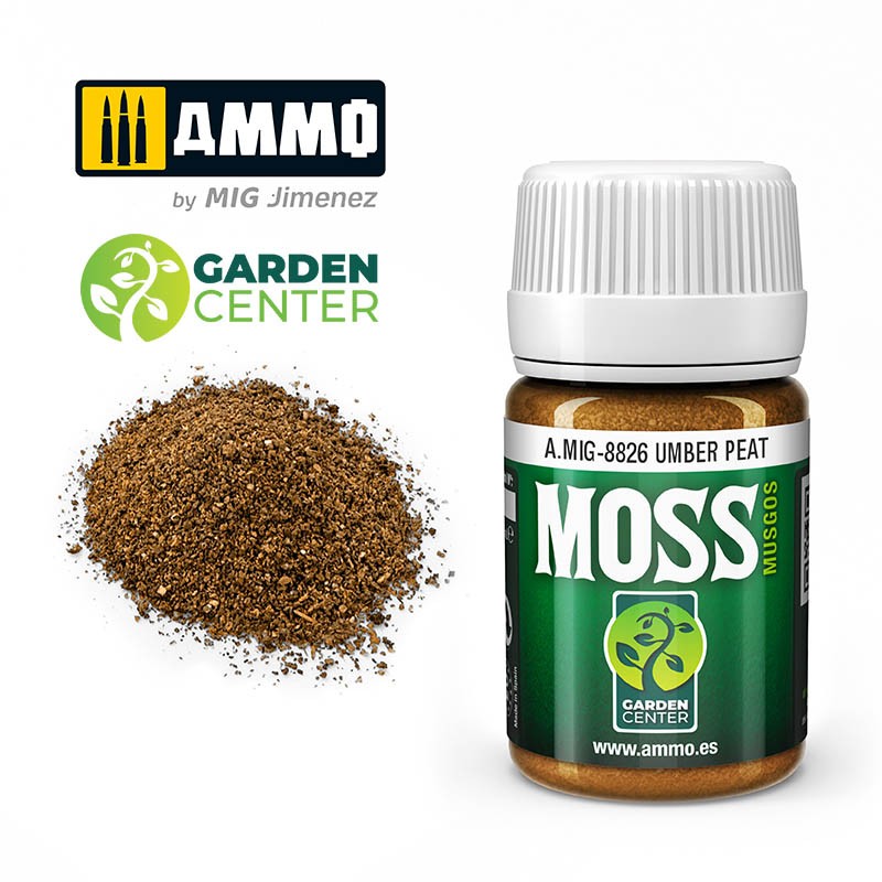 Ammo MIG 8826 - Moss Peat 35Ml - New