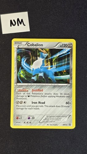 Cobalion Cracked Ice Holo BW72 NM/LP Pokémon Black & White Promo Series
