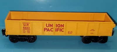 CB6: K-Line K5623 - O Gauge Union Pacific Yellow Gondola 