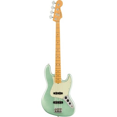 Fender American Professional II Jazz Bass MN Mystic Surf Green - E-Bass