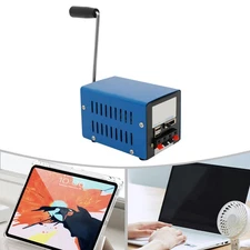 Hand Crank USB Emergency Charger Portable Travel Power Bank Manual Generator 20W