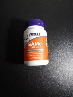 Sam-E 30 Tabs 400 mg by Now Foods