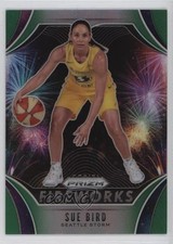 2020 Panini Prizm WNBA Fireworks Green Prizm Sue Bird #15 2s2