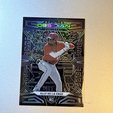 2023 Panini Chronicles - Obsidian Elly De La Cruz #39 (RC)